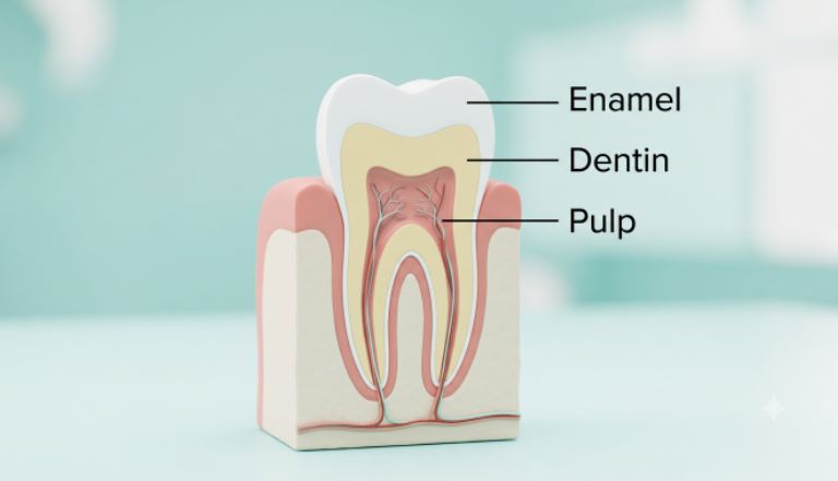 Parts of Human Tooth Dr. Shrikant Kawathekar Dentist Dharashiv